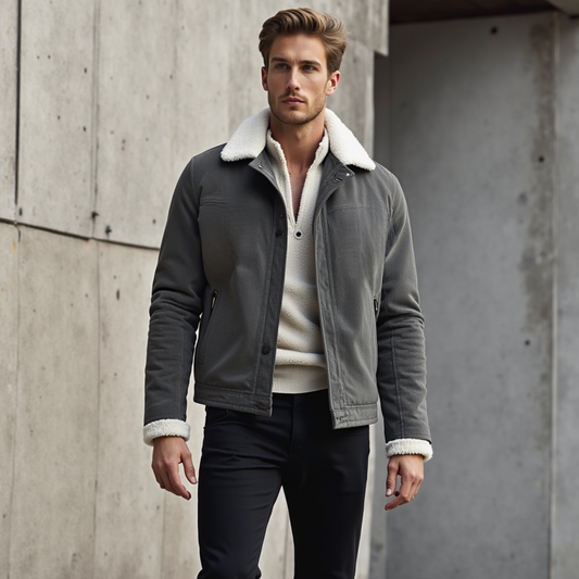 The Newport Sherpa-Lined Weekend Jacket